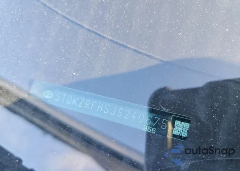 2018 Toyota Highlander Se from USA, damaged, VIN 5TDKZRFH5JS240675